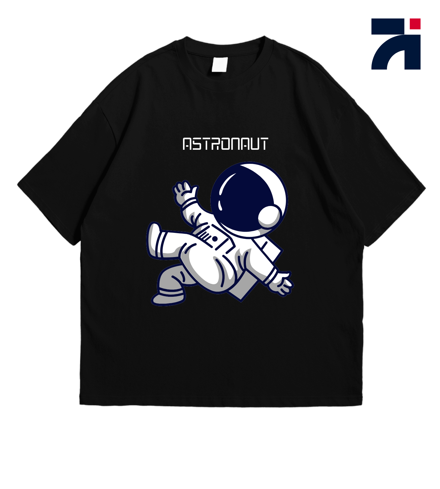 Astronaut Drop Shoulder Tshirt