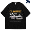 Classic Cars Drop Shoulder Tshirt