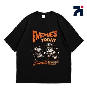 Enemies Today Drop Tee