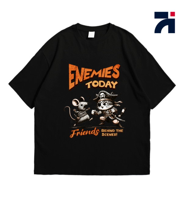 Enemies Today Drop Tee