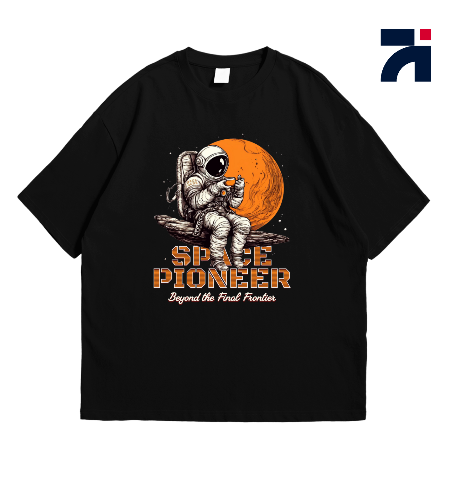 Space Pioneer Drop Tee